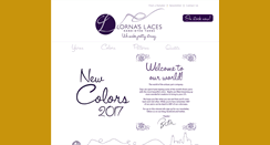 Desktop Screenshot of lornaslaces.net